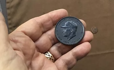 Rare 1955 Armour Hot Dog Baseball Coin Token Black Mickey Mantle • $1195
