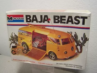 1994Monogram BAJA BEAST W/ Mini Bike - Model Kit 1:24 Factory Sealed Box • $100