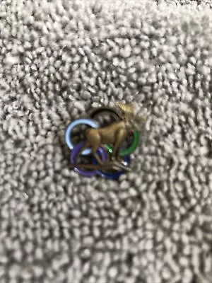 Loyal Order Of Moose Tie Lapel Pin Olympic Rings • $9.99