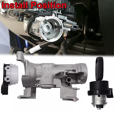 Ignition Switch With Lock Cylinder Key For VW Golf Jetta Rabbit Audi 2006 - 2011 • $27.99