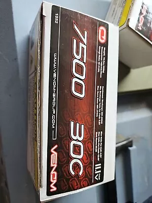 Venom 3 S30C LIPO 11.1V 7500 MAH 30C UNIV VNR1552L • $75