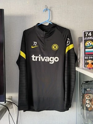 £44.99 • Buy Chelsea Shirt Player/staff Issue Drill Top Zip 2021 Soccer Jersey 2022 Play