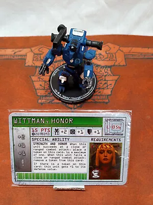 Mechwarrior: Unique Crimson Hawk  Starde ( Strength ) #093 With Pilot #L-056 • $9.99