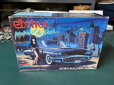 1988 Monogram Issue Elvira Mistress Of The Dark Macabre Mobile 58 T-Bird Unbuilt • $34.99