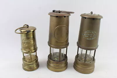 Ferndale Coal & Mining Co Brass Miners Lamps 3 X • £19