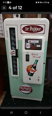 Dr. Pepper Coke Machine Cavalier 72 Professional Restoration Vendo 81 Sign Done • $13500