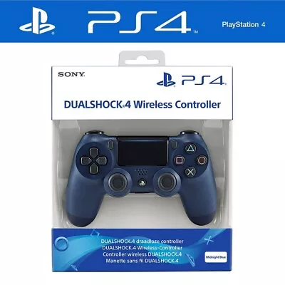 Original Playstation 4 Wireless Controller (PS4 Controller Dualshock 4)*Blue • £17.95