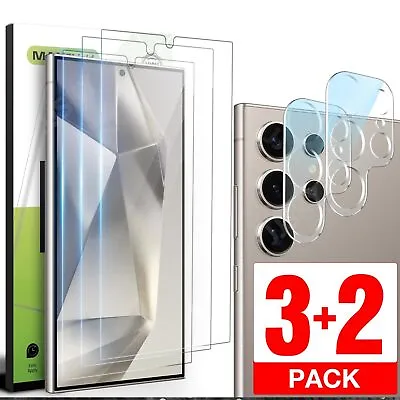 3X For Samsung Galaxy S24 S23 S22 Plus Ultra S21 Hydrogel Back Screen Protector • $10.95