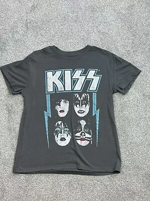 KISS Rock & Roll Reprint Retro T-Shirt Crew Men's Size M • $10.30