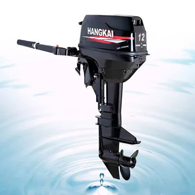 HangKai 169CC Outboard Motor Heavy Duty 12HP 2-Stroke Boat Engine Manual Start • $1092.50