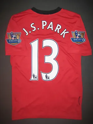 2009-2010 Nike Manchester United J. S. Park Ji Sung Home Jersey Shirt Kit Korea • $299.99