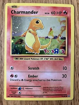 Pokémon TCG Charmander Toys R Us Promo 9/108 Promo NM • $29.99