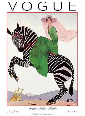 Andre E. Marty - Vintage Vogue Southern Fashions (1926) - 17  X 22  Art Print • $79.99