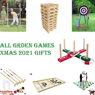 New Giant Garden Outdoor Summer BBQ Party Kids Family Fun Games XMAS 2023 Gift • £21.90