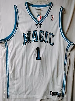 NBA Orlando Magic McGrady Authentic 52 Basketball Jersey Reebok NWT Vintage • $49.99