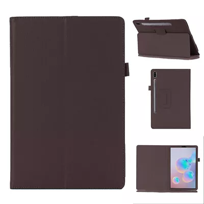 Smart Stand Leather Case For Samsung Galaxy Tab S5e S6 S6 Lite T865 P610 T720 • $11.18