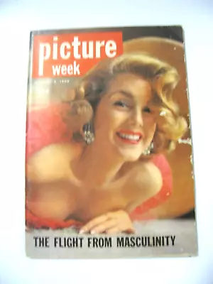 Picture Week  Jan 3 1956 Vol 1 #29 Mitzi Gaynor - Bi-Weekly Mini-Magazine • $8