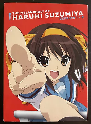 The Melancholy Of Haruhi Suzumiya: Seasons 1 And 2 DVD • $35