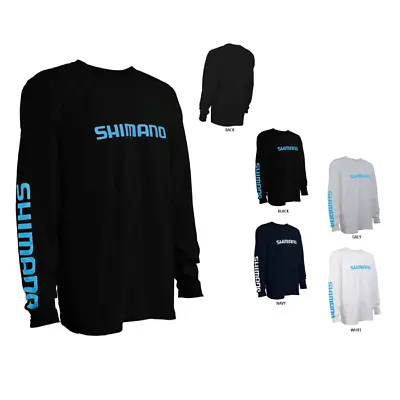 $19.95 • Buy 40% Off Shimano Ring Spun Cotton LS Tee Fishing Shirt| Pick Color/Size-Free Ship