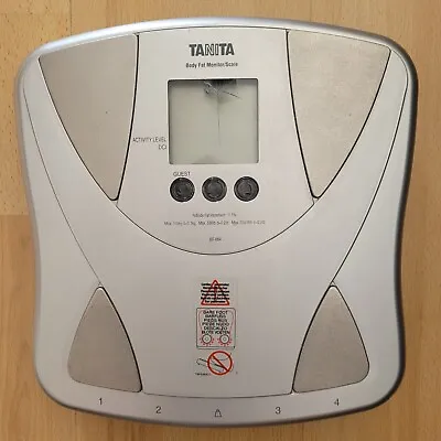 Tanita BF-664 Body Fat Monitor Scales 4 User Settings Original Box *See Photos* • £36.99