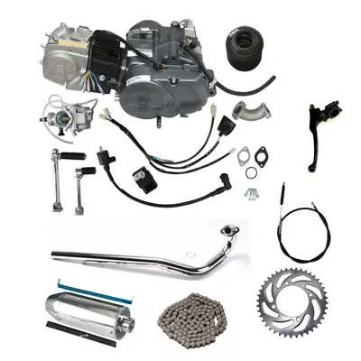Lifan 140cc Manual Clutch 4 Stroke Engine Motor PIT PRO DIRT BIKE CRF50 CT110 XR • $598.94