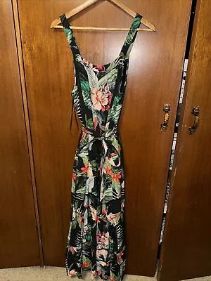 EUC Witchery Hawaiian Print Maxi Dress Sz 10 • $50