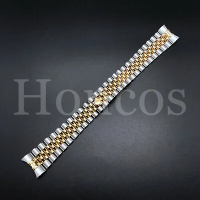 JUBILEE WATCHBAND FITS FOR ROLEX MEN 36MM DATEJUST 16013 16233 Steel Gold 20MM • $33.95