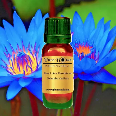 5 Ml Blue Lotus Absolute Essential Oil - 100% PURE & NATURAL - Glass Bottle • $23.94