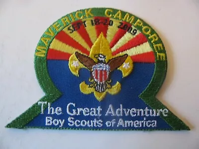 BSA Boy Scout 2009 Maverick Camporee Mesa Arizona AZ Patch NOS New Free Shipping • £6.55