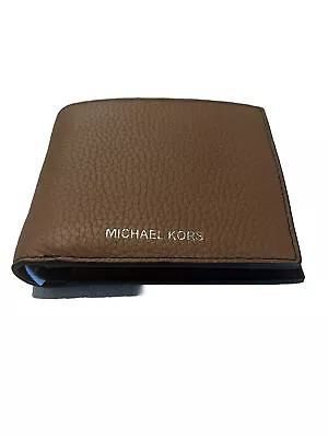 Michael Kors Cooper Pebbled Leather Billfold Wallet Nwot • $45