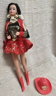 BARBIE 1993 Western Stampin Tara Lynn Doll With Outfit Mattel Vintage • $24.99