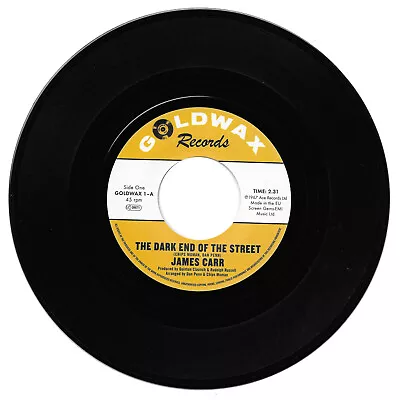 James Carr Dark End Of The Street / Got My Mind Messed Up Northern Soul Listen • £12.99