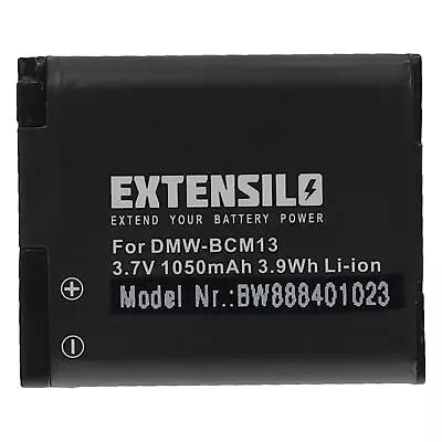 Battery For Panasonic Lumix DMC-ZS100K DMC-TZ61 DMC-TZ60 DMC-TZ55 1050mAh • £10.59