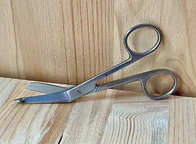 GERMANY STAINLESS STEEL SCISSORS KONIG MEDICAL ANGLED BANDAGE Shears • $3.99