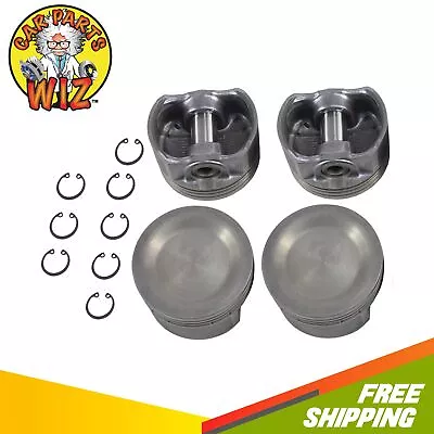 Piston Set STD Size FITS 93-95 Volkswagen Cabrio 2.0L SOHC 8v • $90.09