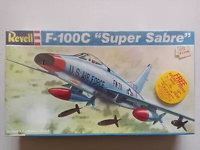 SEALED Revell F-100C SUPER SABRE Model Kit No. 4351 • $19.99
