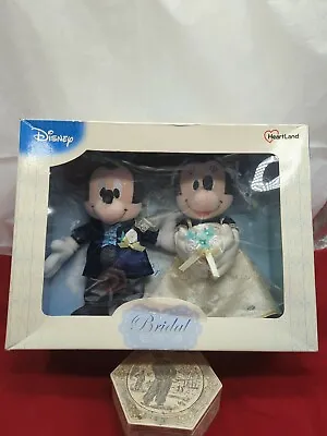 Heartland Mickey Minnie Bridal Plush Dolls NOS • $39.95