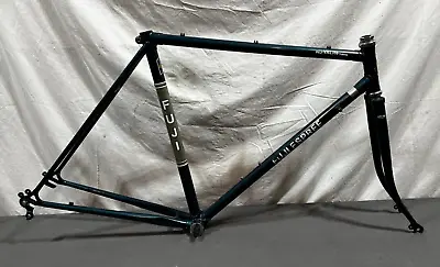 Vintage 1984 Fuji Espree 52cm C-C Valite Road Bike Frame & Fork +BB CLEAN • $134.95
