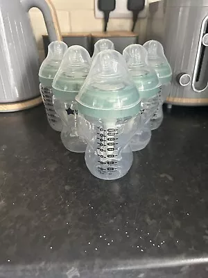 Tommee Tippee 260 Ml Advanced Anti-colic Bottle X 6 • £15