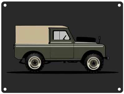 Land Rover Metal Sign (15x20cm) • £9.99