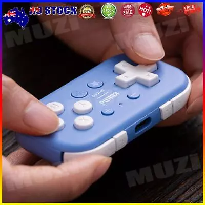 8Bitdo Micro Gamepad Bluetooth-compatible For Switch/Raspberry Pi (Blue) * • $27.83