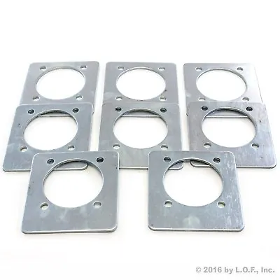 8 RECESSED BACKING PLATE MOUNTING PLATES F D RING PLATE TIE DOWN ROPE D RINGS • $36.98