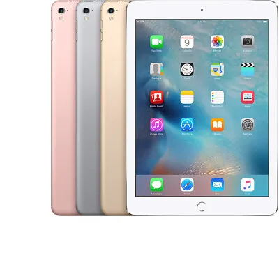 Apple IPad Pro 9.7  32GB 128GB 256GB Gray Silver Gold Rose WiFi / Cellular- Good • $155.99