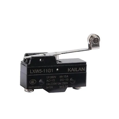 Long Hinge Roller Lever AC DC Basic Micro Switch LXW5-11G1 Mini Limit Switch • $9.49