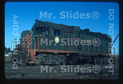 Original Slide Texas-Mexican Railway GP38 858 In 1987 At Laredo TX • $6.99