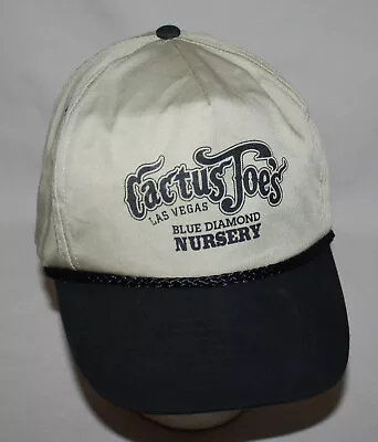 Cactus Joes Blue Diamond Nursery Las Vegas 5 Panel Baseball Hat Snapback • $16.95