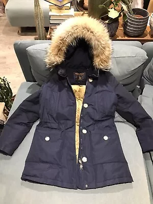 £400 • Buy Woolrich HC Arctic Parka With Removable Raccoon Fur In Navy RRP £780