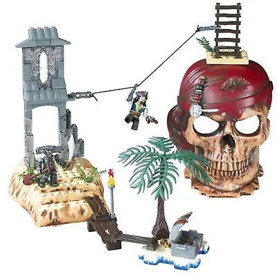 COMPLETE WITH MANUAL Mega Bloks 1026 Pirates Of The Caribbean ISLA CRUCES • $29.99