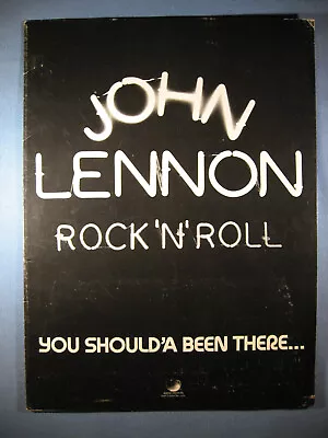 John Lennon- Rock 'N' Roll  LP Promo Pack From 1975! Beatles! ***New Price • $49.95