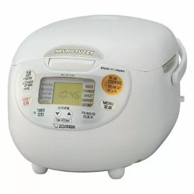 ZOJIRUSHI NS-ZLH10-WZ Rice Cooker Made In Japan 5.5 Go / 1.0L 220-230V • $693.19